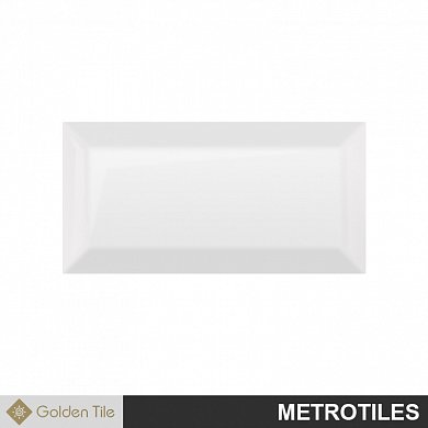 Плитка  для облиц. стен  METROTILES белый  100*200